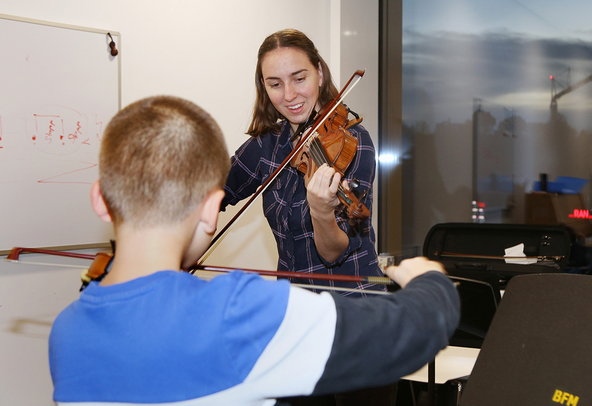 Chiara Tauber, Violine