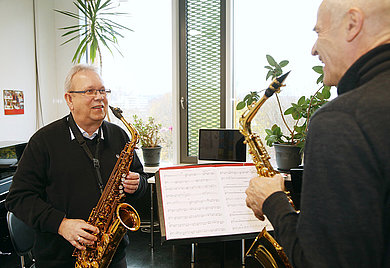Michael Nover, Saxophon