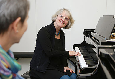 Adelheid Boneberg-Mayer, Klavier