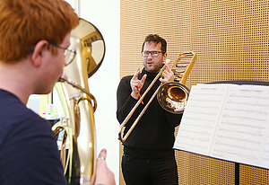 Manuel Zieher, Posaune